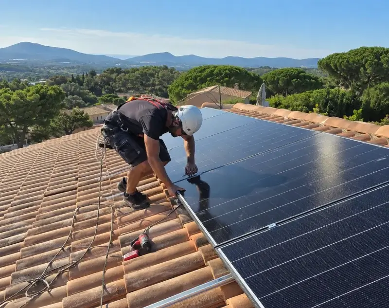 Installateur panneaux solaires Brouilla — pose photovoltaïque sur toiture